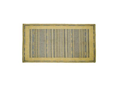 Alfombra Centro Raya Azul 78*12