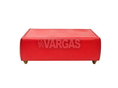 Otoman CLUB Doble Rojo / 50*26*20